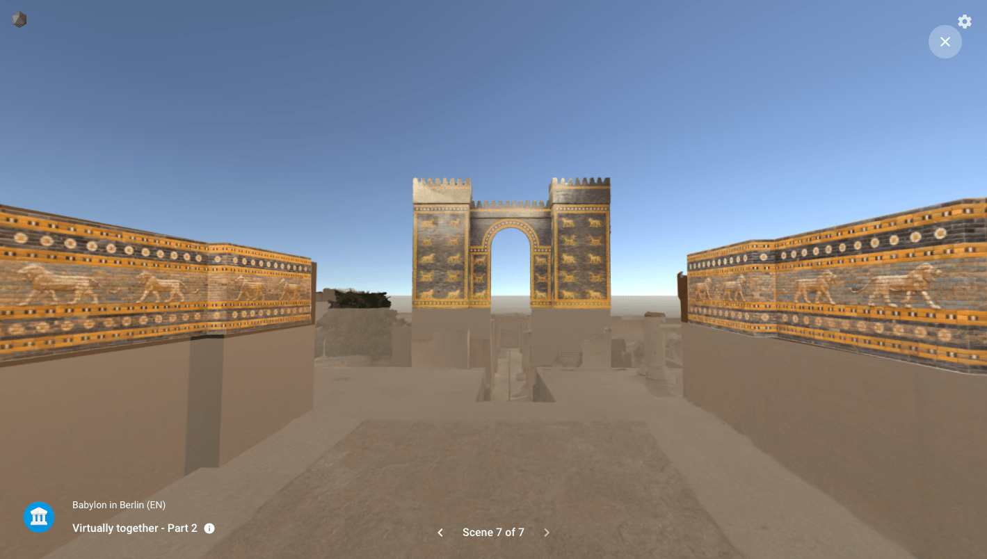 古代バビロンのイシュタル門をvrで再現 Google Arts Cultureによる ミュージアムアイランド ベルリン ツアー Webマガジン Axis デザインのwebメディア