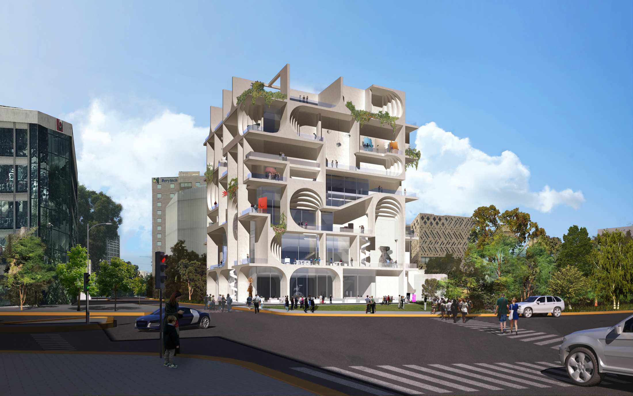 レバノン生まれの建築家 Amale Andraos ベイルート美術館のデザイン案を公開 | AXIS Web |  デザインの視点で、人間の可能性や創造性を伝えるメディア