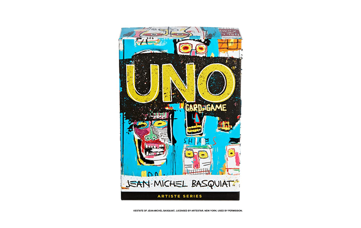 玩具メーカー マテルから「UNO® Artiste Series」が登場 第1弾アーティストはジャン=ミシェル・バスキア AXIS Web  デザインの視点で、人間の可能性や創造性を伝えるメディア