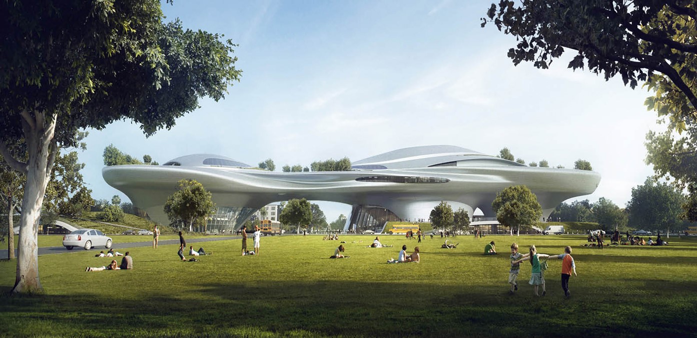 LAで「Lucas Museum of Narrative Art」の建設が進行中 MAD Architects 