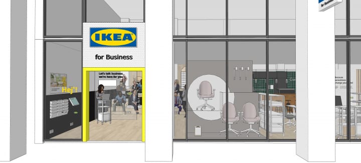 「IKEA for Business」が渋谷にオープン イケア・ジャパンが法人向けにインテリアを提案