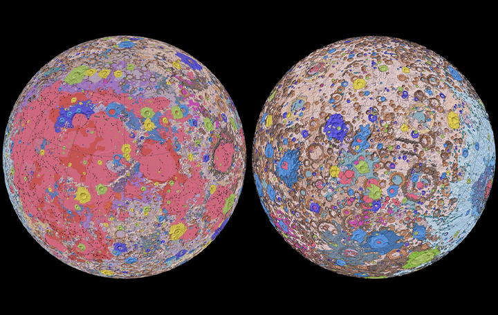 アメリカ地質調査所から世界初月面の地質図のデジタルマップを公開 Webマガジン Axis デザインのwebメディア