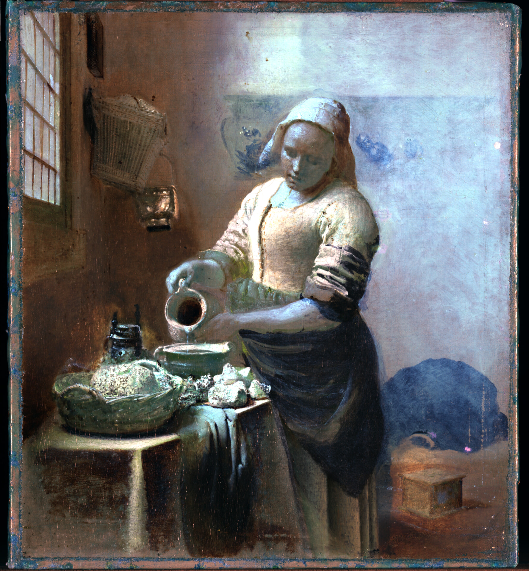 牛乳をそそぐ女 クリアフォルダー フェルメール 絵画 - ファイル