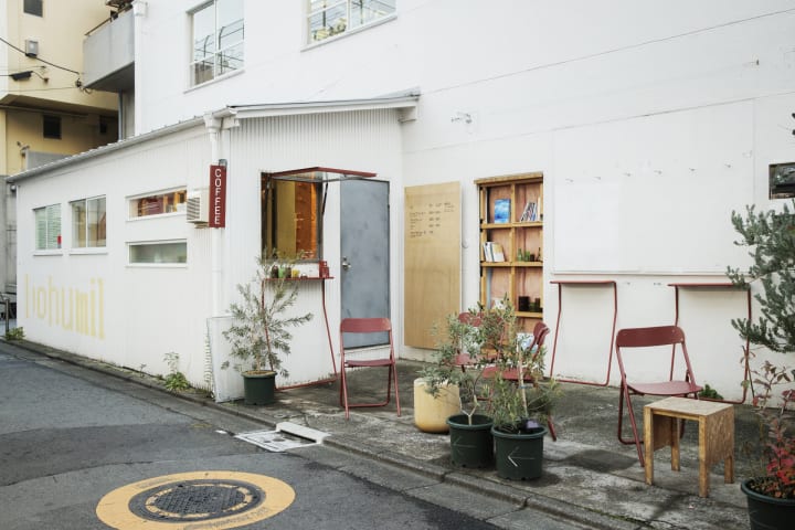 スキーマ建築計画の事務所に登場した ソウル発のカフェ「ボフミル千駄ヶ谷 東京」